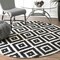 Nuloom Kellee Hand Tufted Geometric Wool Area Rug 5ft x 8ft MTVS174A-O508 - alternate 1